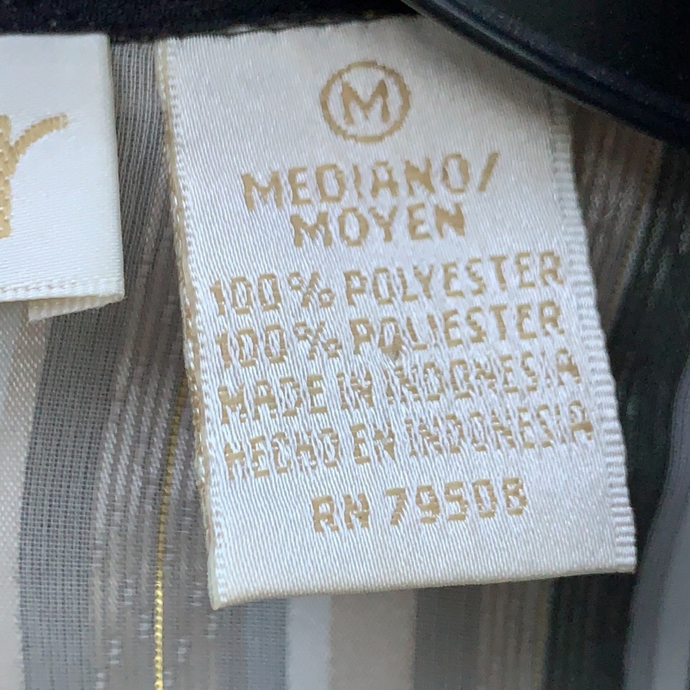 Caviar medium light button down. - Picture 3 of 4